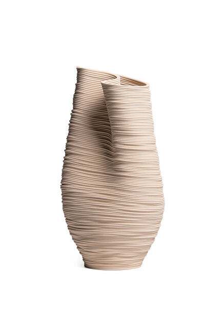 Coirra 1 Krem Seramik Vazo