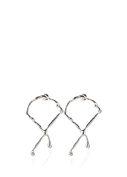 Sea Reflections Women's Silver Earrings