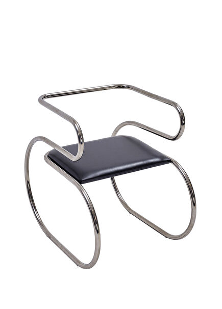 Mea Metal Black Armchair