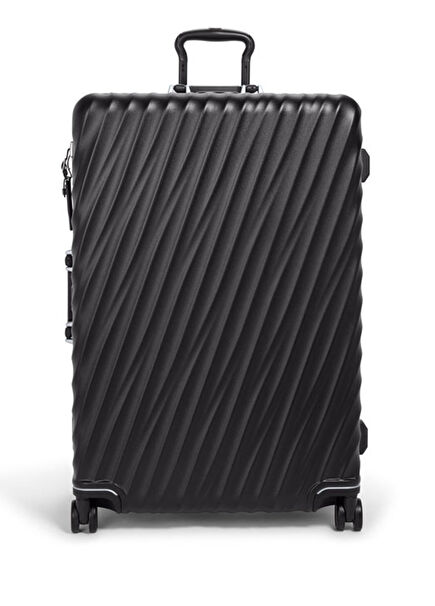 19 Degree Extended Trip Black Suitcase