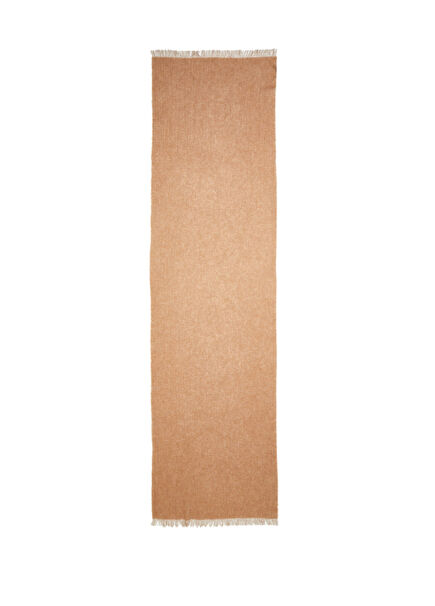 Tan Men's Cashmere Scarf