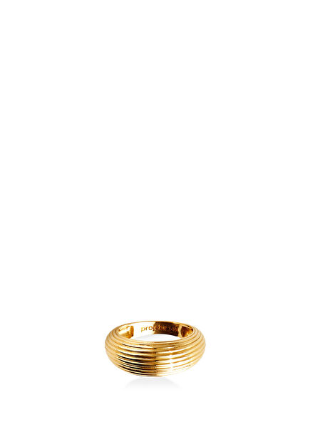 Chubby Basic Women's Gold Ring