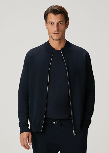 Lacivert Triko Hırka