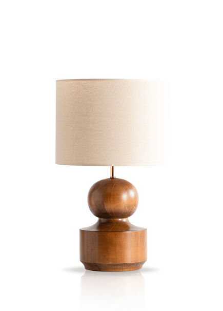 Capri Lamp Walnut Lampshade