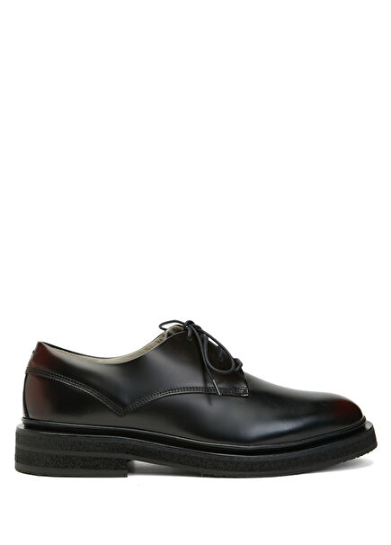 Burgundy Men's Leather Shoes