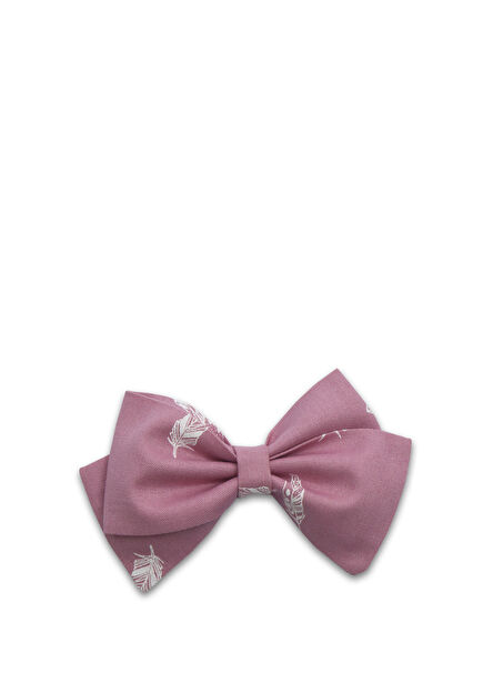 Pink Floral Bow-Shaped Girl's Headband