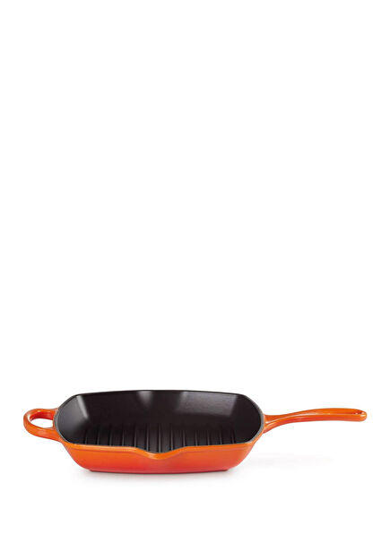 Signature Collection Volcanic Cast Iron Grill Pan