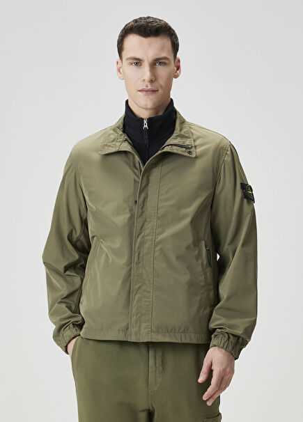 Khaki Micro Twill Coat