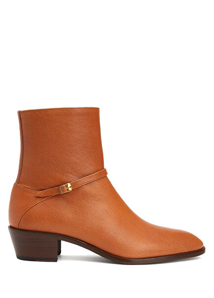 Tan Mens Leather Boots