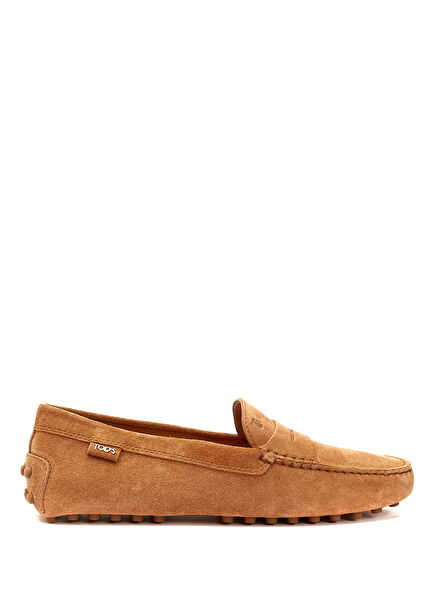 Tan Womens Leather Loafer
