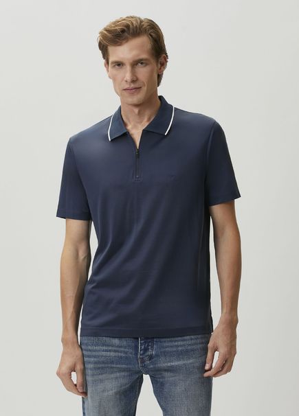 Navy Blue Polo T-Shirt