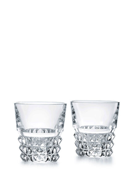 Louxor Kristal İkili Viski Bardağı