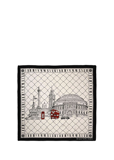 Women's Scarf The London Icons Silk Scarf
