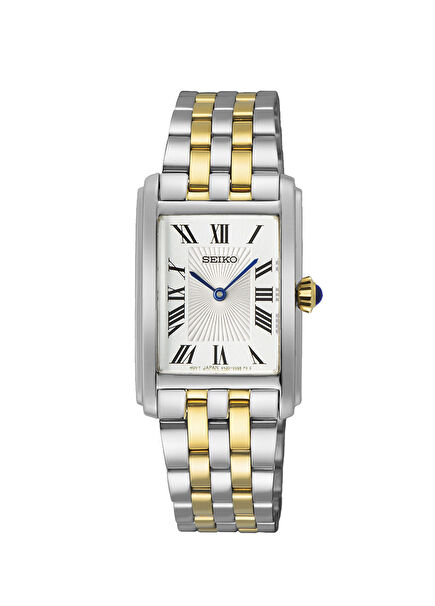 SEIWR087P Women's watch in metallic gold-colored steel
