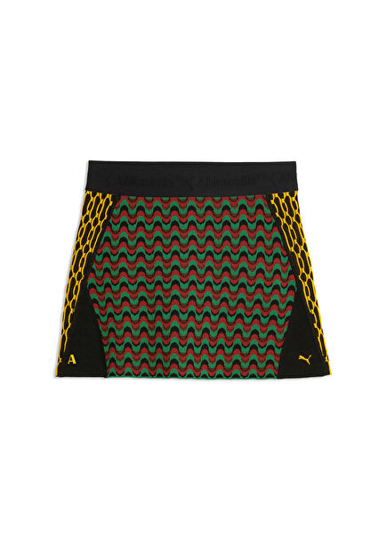 Puma x Ahluwalia T7 Archive Green AOP Sport Women's Skirt