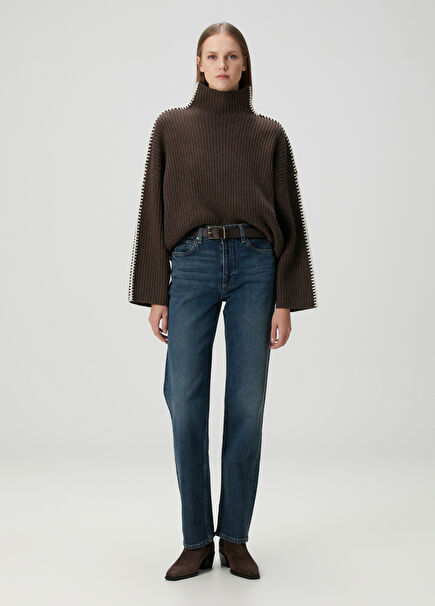 Harlow Koyu Mavi Jean Pantolon