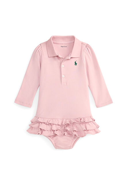 Açık Pembe Kız Çocuk Elbise