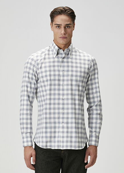 Eros Multicolored Plaid Patterned Shirt
