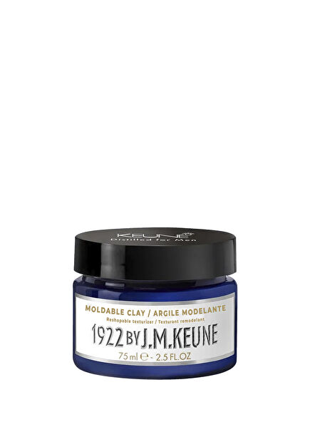 Man 1922 Moldable Clay Strong Hold Hair Styler 75 ml