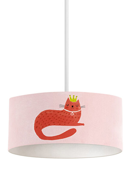 Kitty of Queens Pink Girls' Room Ceiling Lighting
