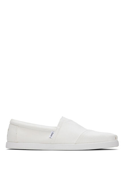 Alp Fwd Recycled Cotton Canvas White Beyaz Erkek Espadril Ayakkabı