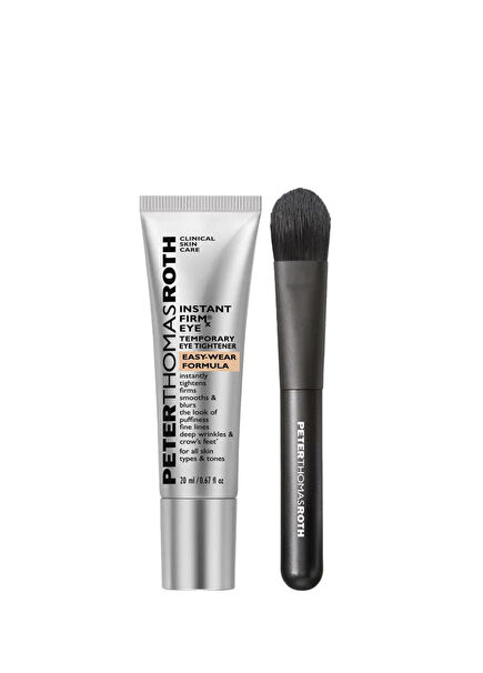 Instant FIRMx Eye Temporary Eye Tightener Easy-Wear Formula Yaşlanma Karşıtı Göz Kremi 20 ml + Fırça Seti