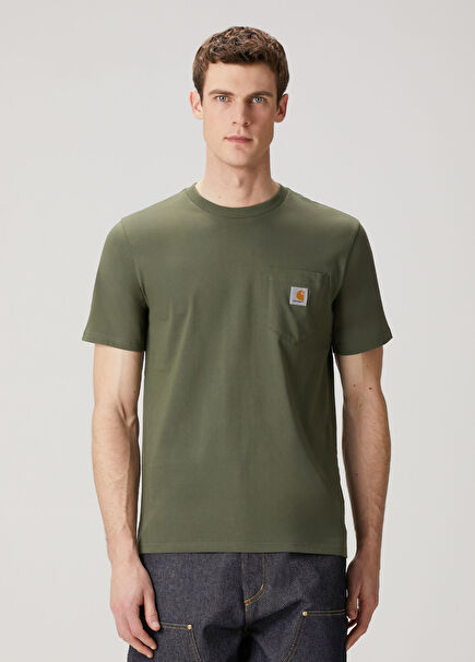 Koyu Yeşil Basic T-shirt
