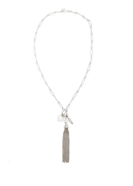 Dangle Chain Heart Detail Women's Necklace