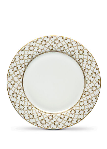 Deco Geometrik Desenli Porselen Servis Tabağı 27 cm