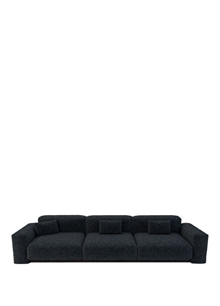 Tierra Koyu Gri Üçlü Kanepe