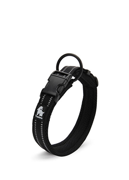 Soft Padded Mesh Black Collar