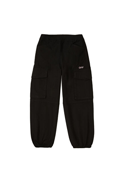 Pembe Siyah Kız Çocuk Jogger Pantolon