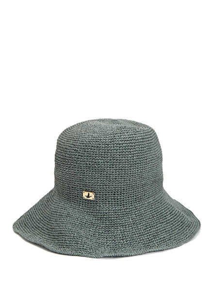 Anthracite Women's Straw Hat