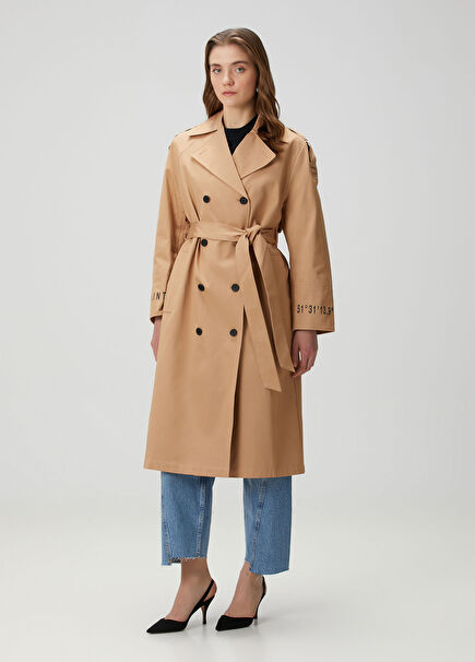 Demmi Camel Trench Coat