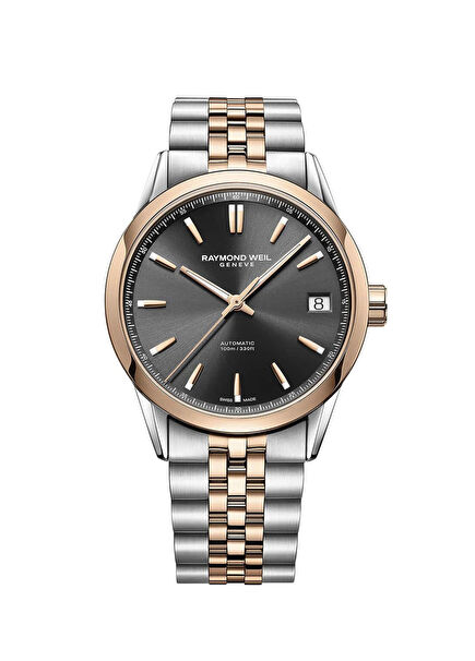RW2741SP520001 Metallic Grey Rose Gold Steel Men's Watch