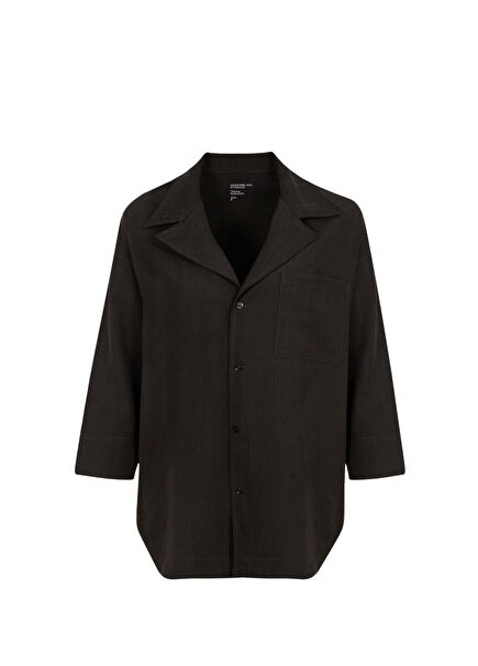 I Am Amazing Baskılı Asit Grisi Uzun Kollu Unisex Gömlek