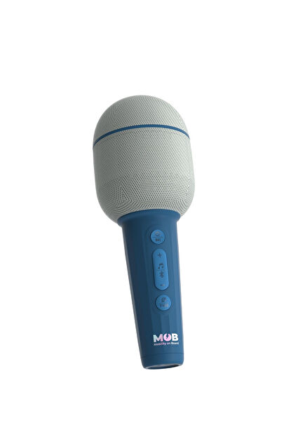 Karaoke Microphone and Bluetooth Speaker with 5 Different Fun Sound Effects