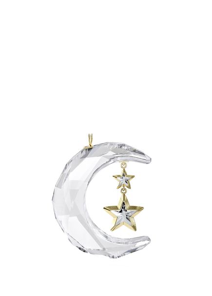 Holiday Magic Ornament Moon Crystal Decorative Object