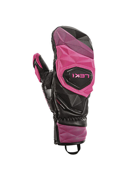 HS WCR Venom SL 3D Mitt Syah Pink Unisex Ski Gloves
