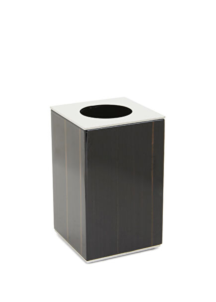 Glossy Ebony Ahşap Diş Fırçalık