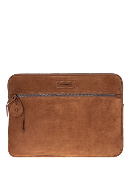 Camel Still Taba Süet Deri 13/14'' MacBook Laptop Kılıfı
