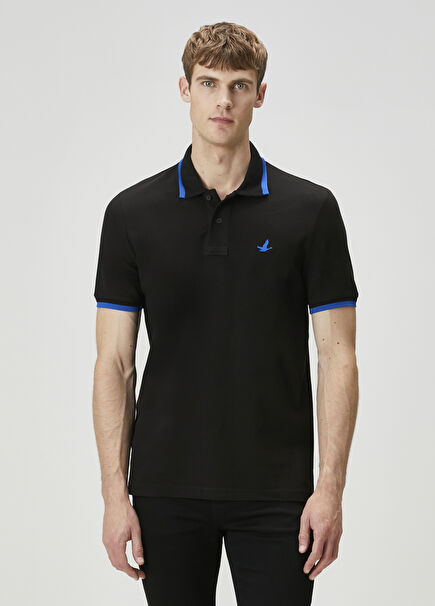 Black Sax Polo T-Shirt