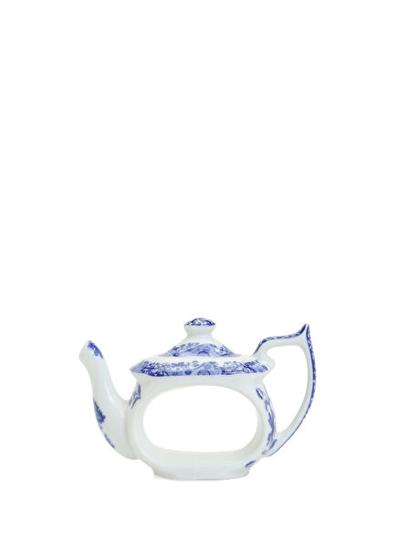 Blue Italian Porcelain Napkin Holder