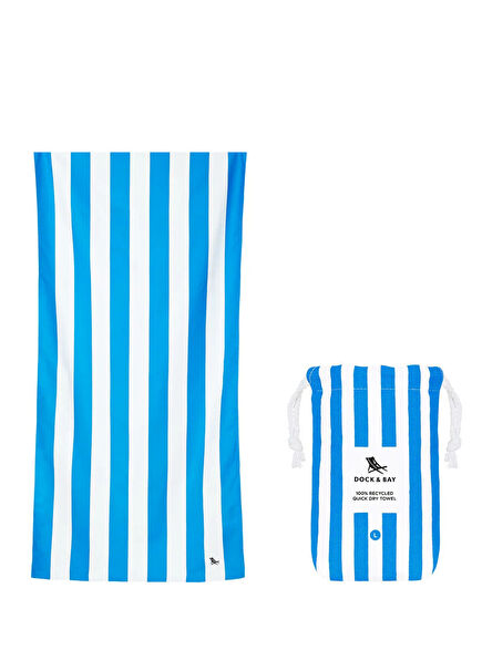 Cabana Bondi Blue Oversized Women's Beach Towel