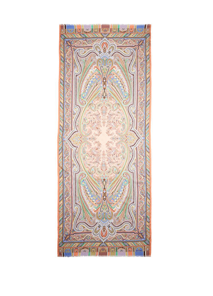 Multicolored Womens Wool Shawl