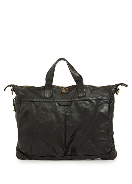 Kahverengi Deri Seyahat Çantası