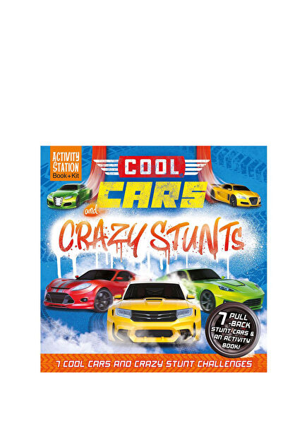 Cool Cars and Crazy Stants Çocuk Yabancı Dil Aktivite Kitabı