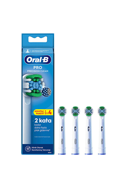 Pro Precision Clean X-Filament 4-Pack Rechargeable Toothbrush Replacement Head