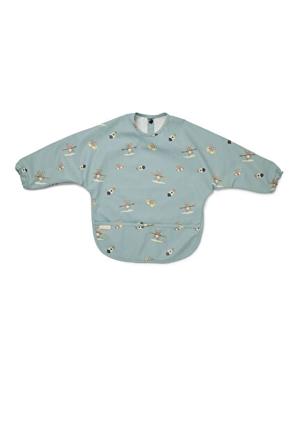 Luna Yeşil Sörf Figürlü Önlük