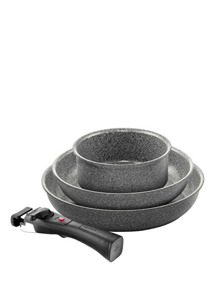 Torre Alüminyum 4 Parça Kızartma Tavası Seti